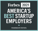 Forbes 2021 America's best startup employers