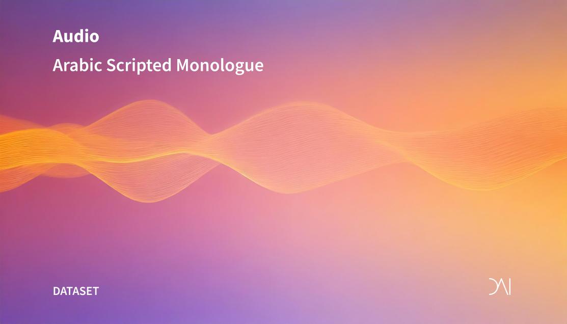 Arabic Scripted Monologue
