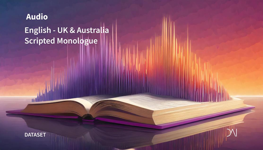 English UK & AU Scripted Monologue