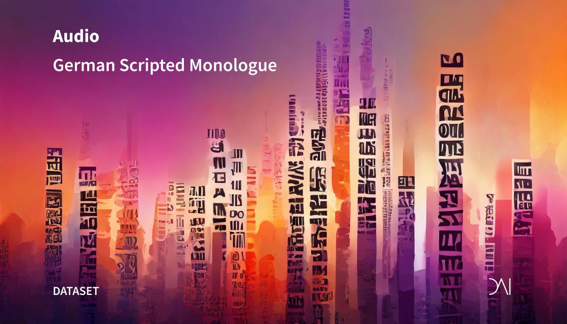 German Scripted Monologue